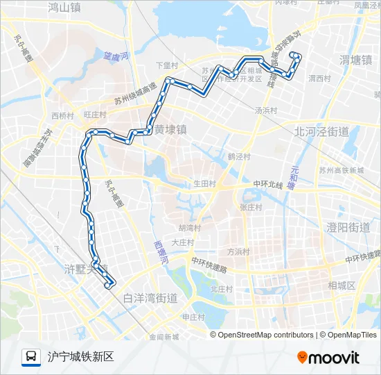 815路 Bus Line Map