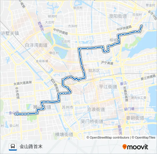 816路 Bus Line Map