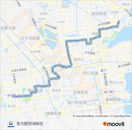 816路 Bus Line Map