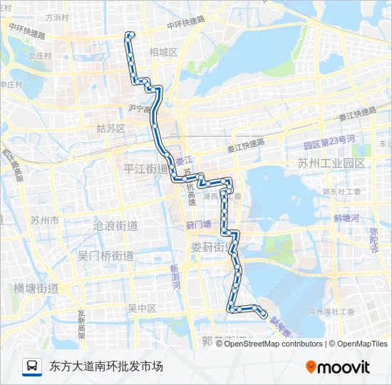 818路 Bus Line Map