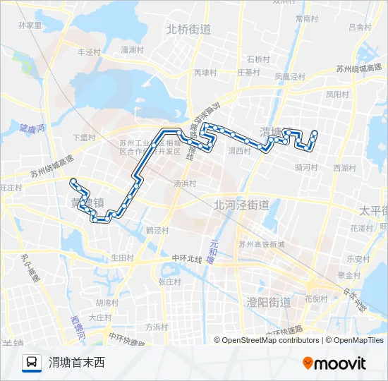 821路 Bus Line Map