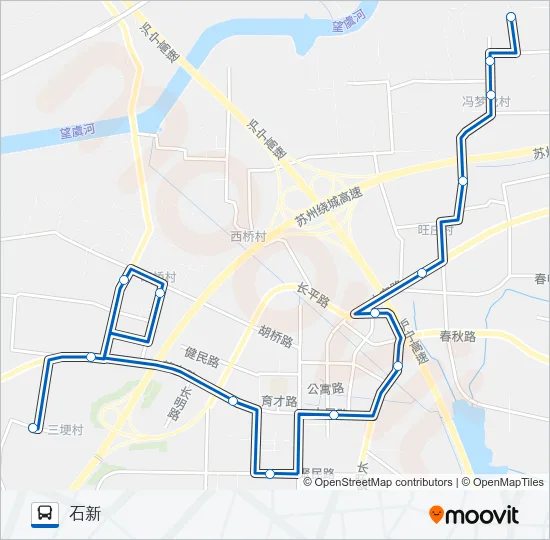 822路 Bus Line Map