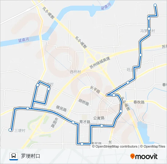822路 Bus Line Map