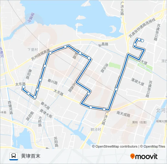 823路 Bus Line Map