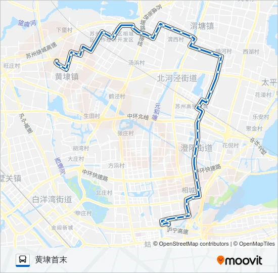 824路 Bus Line Map