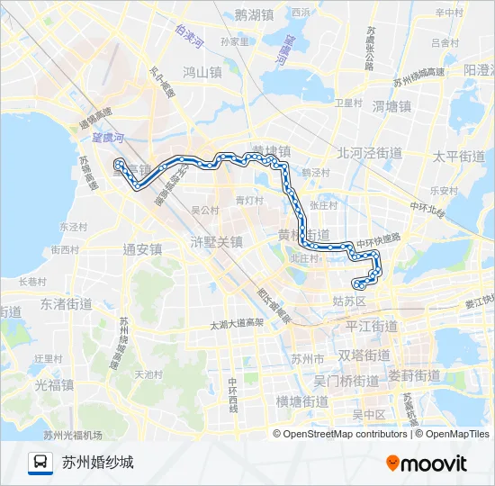 851路 Bus Line Map