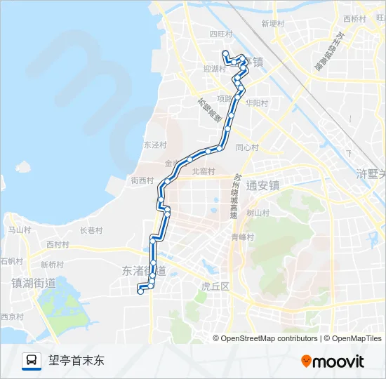 852路 Bus Line Map