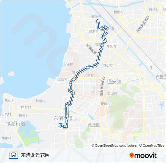 852路 Bus Line Map