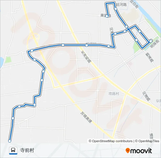 853路 Bus Line Map