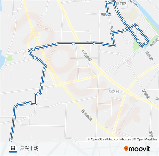 853路 Bus Line Map