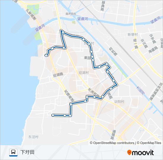 854路 bus Line Map