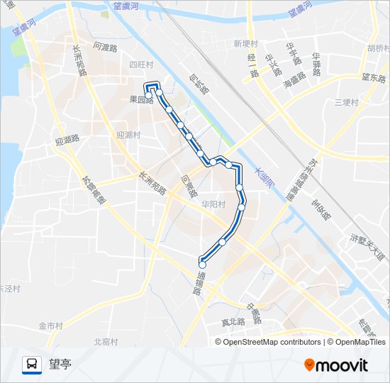 公交856路的线路图