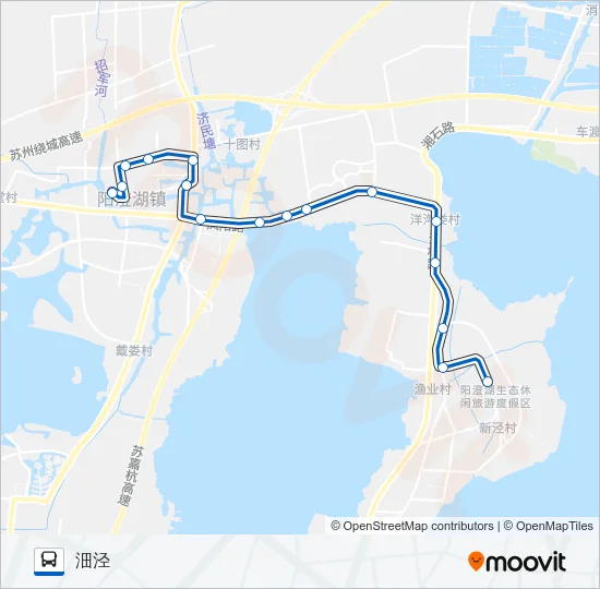 861路 Bus Line Map