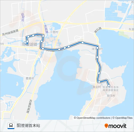 861路 Bus Line Map