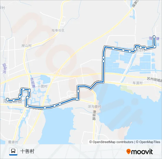 863路 Bus Line Map