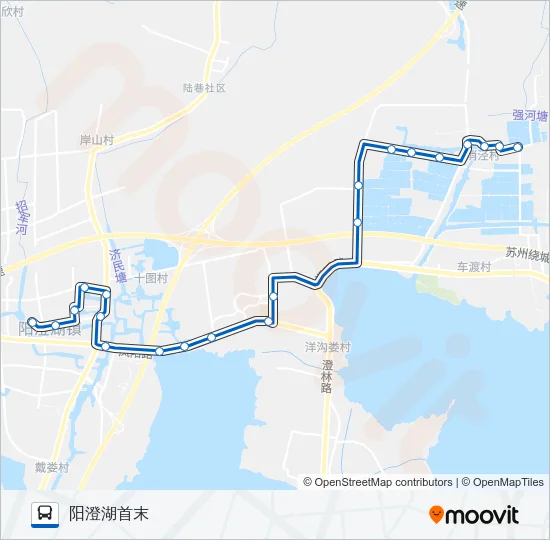 863路 Bus Line Map