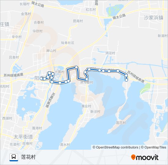 864路 bus Line Map