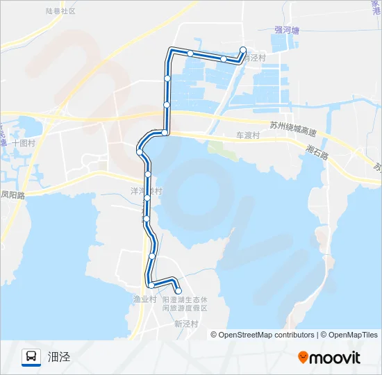 865路 Bus Line Map