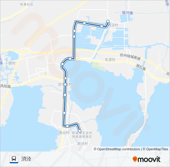 865路 Bus Line Map
