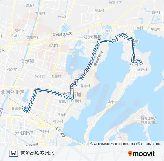 866路 Bus Line Map