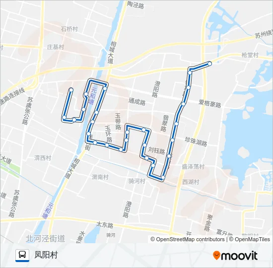 875路 Bus Line Map
