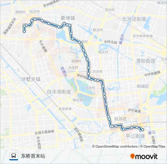 879路 Bus Line Map