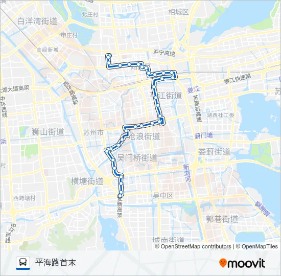 923路 Bus Line Map