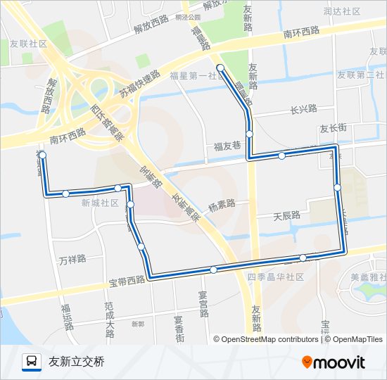 公交928路的线路图