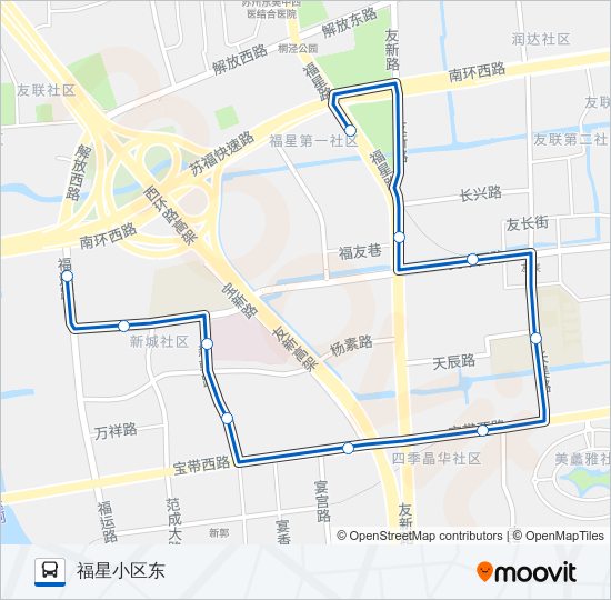 928路 bus Line Map