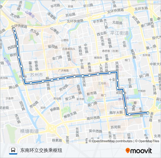 公交931路的线路图