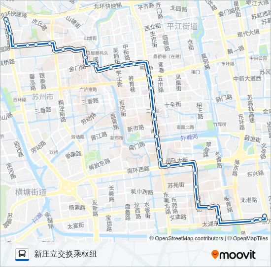933路 Bus Line Map