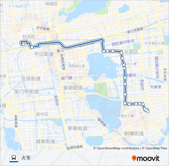 快线2号 bus Line Map