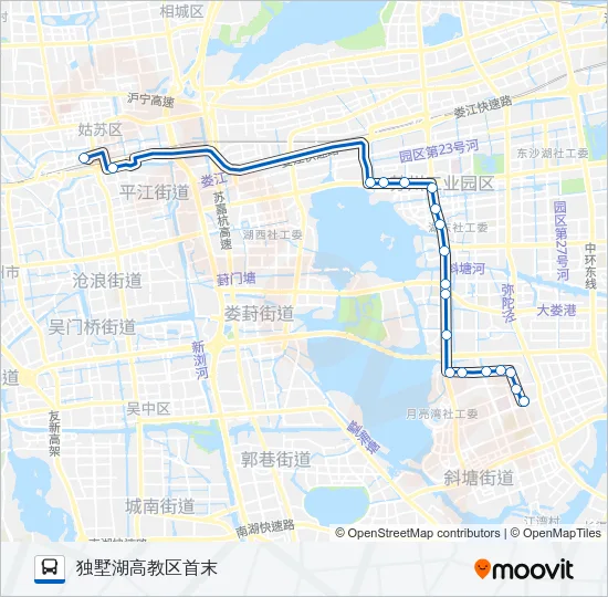 快线2号 Bus Line Map