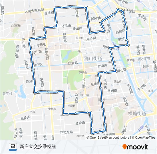 30路北线 bus Line Map