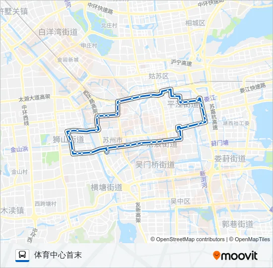40路内环 Bus Line Map