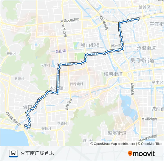 69路区间 Bus Line Map