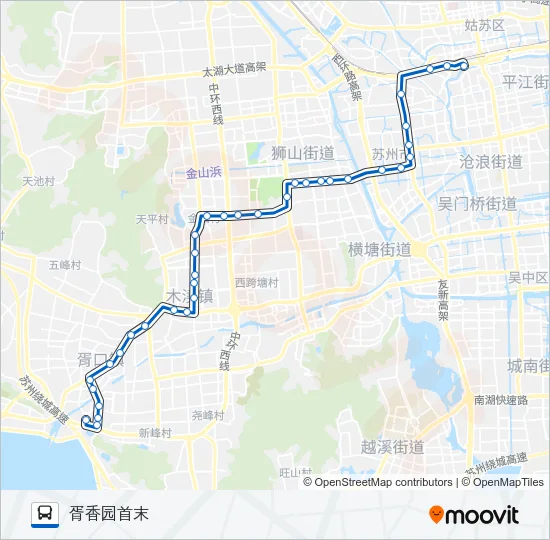 69路区间 Bus Line Map