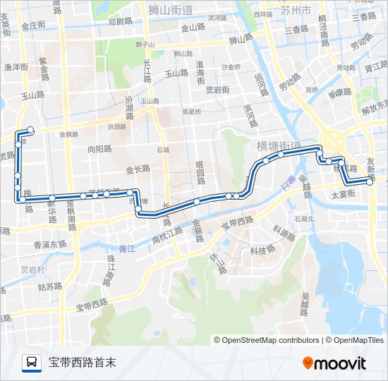 临331路 bus Line Map