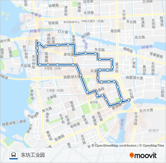 130路内环 Bus Line Map