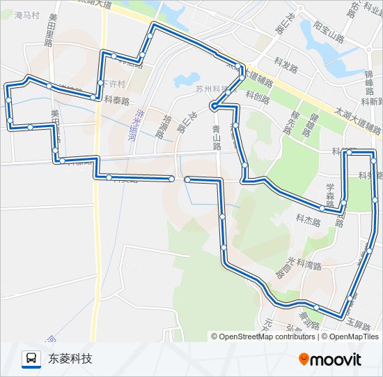 310路内环 bus Line Map