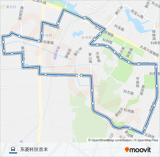 310路外环 Bus Line Map