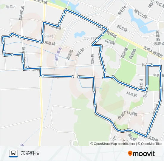 310路外环 Bus Line Map