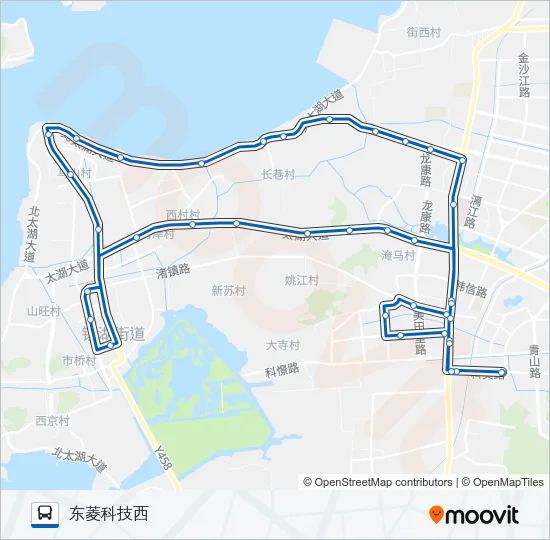 330路北线 Bus Line Map