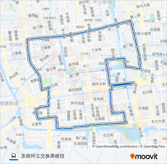 900路北线 bus Line Map