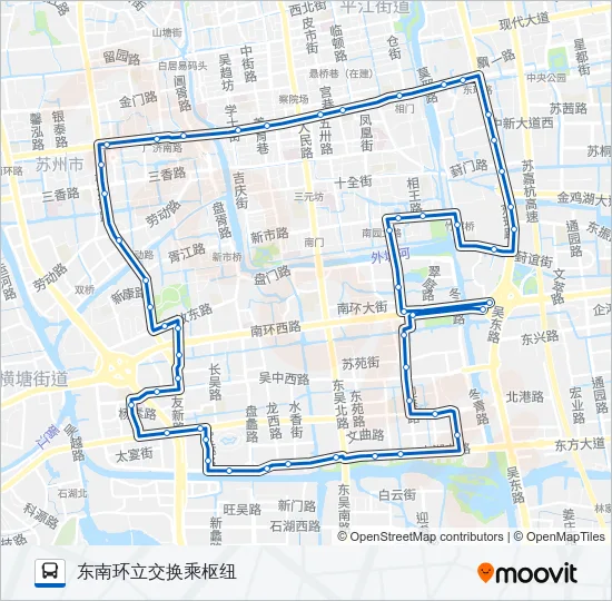 900路北线 Bus Line Map