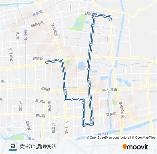 公交150路 Bus Line Map