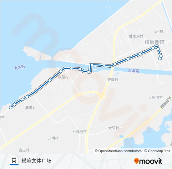 松七215路 Bus Line Map