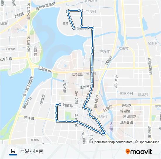 松陵109路 Bus Line Map