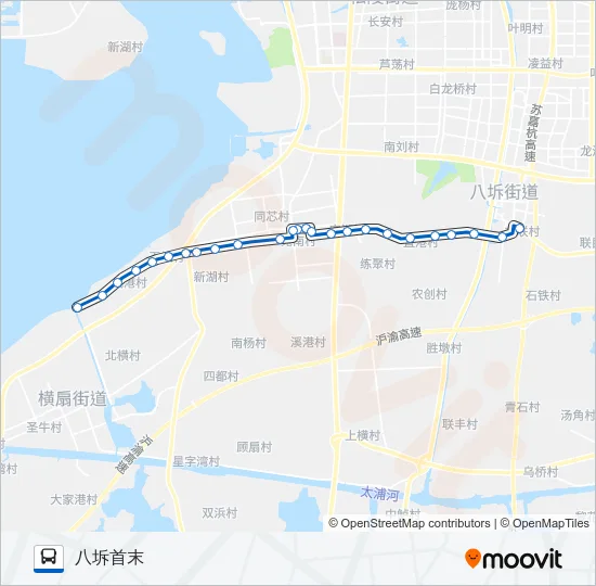松陵209路 Bus Line Map