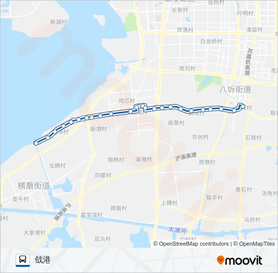 松陵209路 Bus Line Map